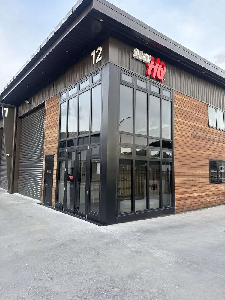 Inside AMF HQ — premium training floor in Tauranga