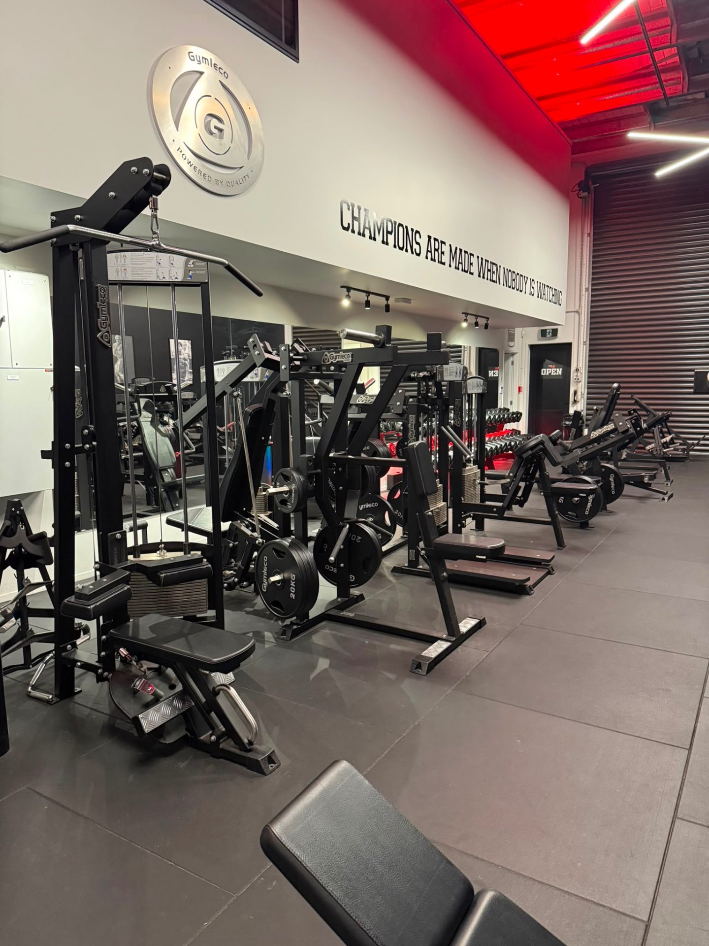 Inside AMF HQ — premium training floor in Tauranga