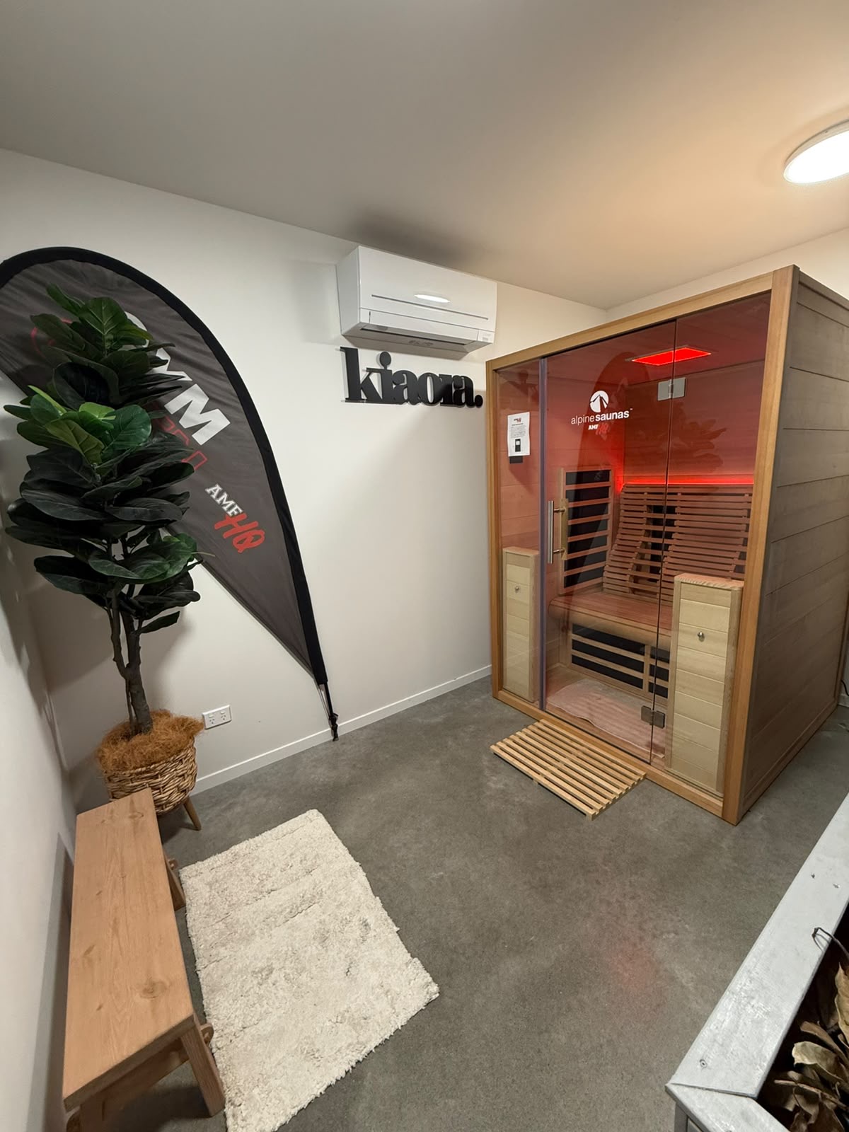 Inside AMF HQ — premium training floor in Tauranga